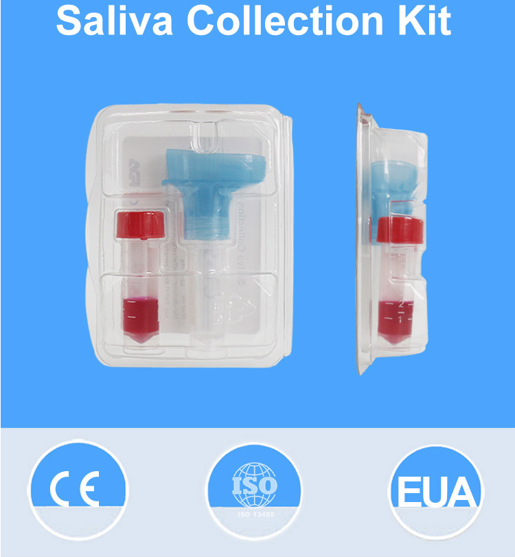 PCR Test Use Saliva Specimen Collection for Covid 19 Sputum Sampling Tube VTM 5ml DNA Test Kit 10ml