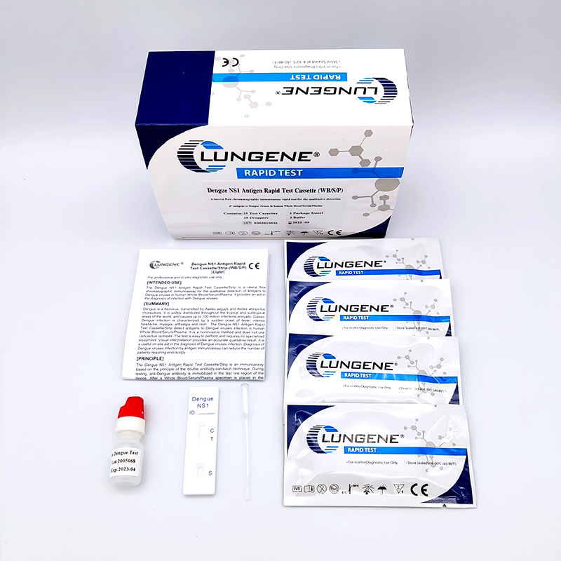 Home use Dengue NS1 & IgG/IgM rapid combo test kits with high quality