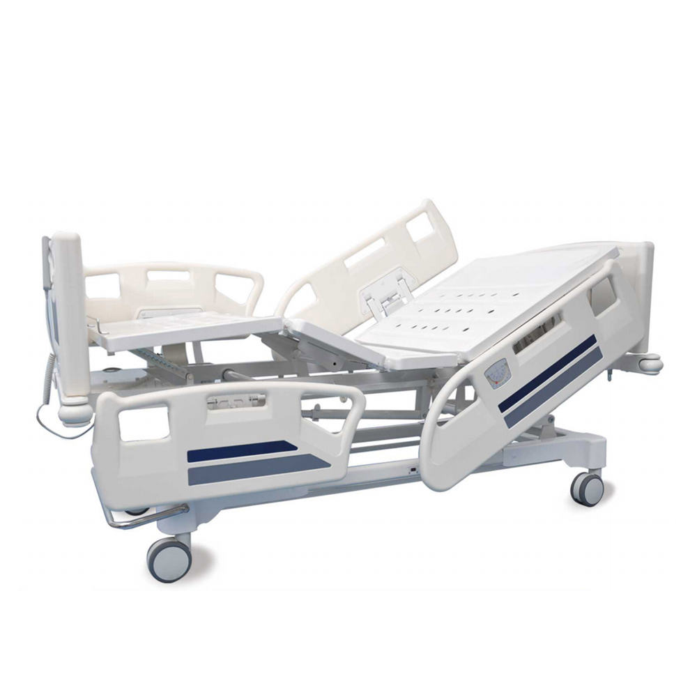 Multi-function adjustable electric clinic bed patient for hospital ICU